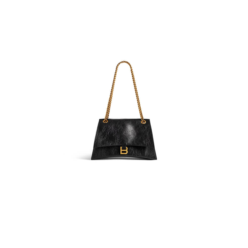 Balenciaga Women s Crush Chain Bag Medium(HIGH-END GRADE)